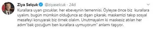 Milli Eğitim Bakanı Ziya Selçuk'tan önemli uyarı - 1