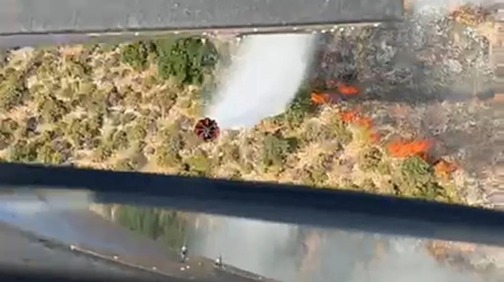 Antalya Demre'de orman yangınına müdahale