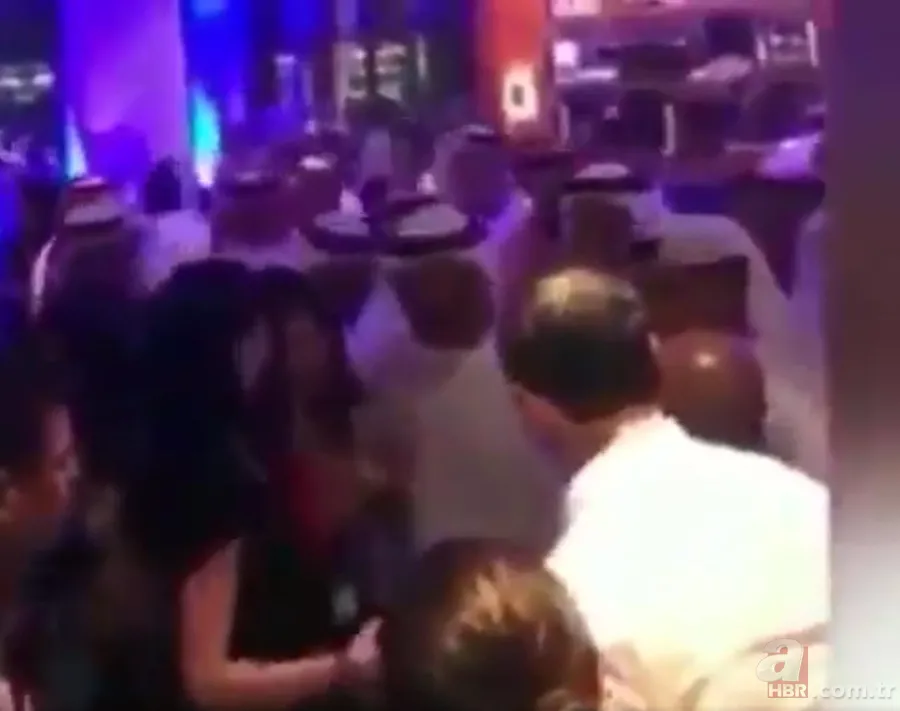 Arap prenslerin olaylı partisinden şok görüntüler! 23