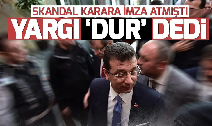 Son dakika: İstanbul 4. İdare Mahkemesinden Ekrem İmamoğlunun kararına durdurma