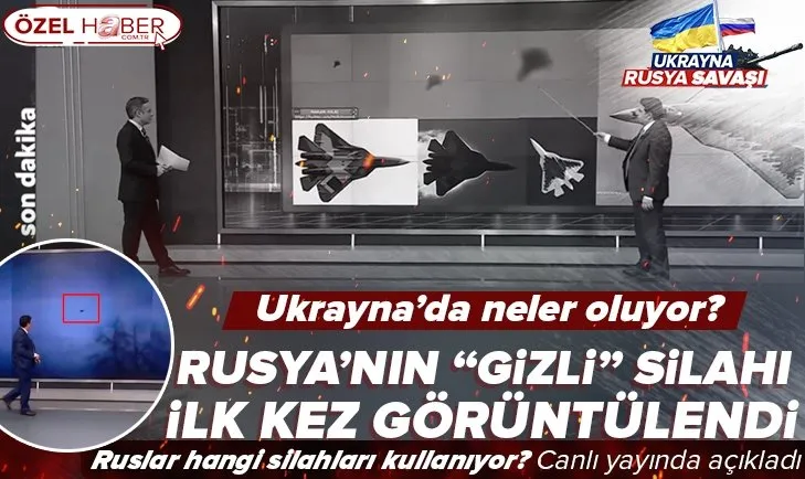 Rusyanın gizli silahı Ukraynada görüntülendi