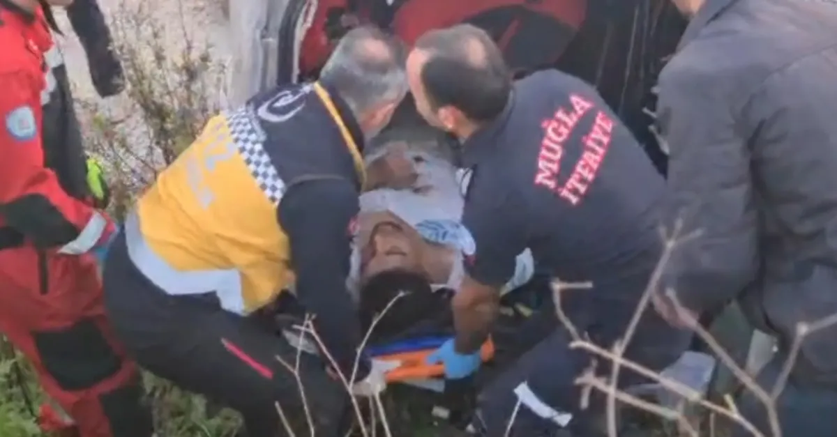 Muğla’da feci trafik kazası: 1 ölü, 2 yaralı