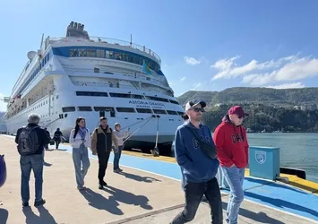 Astoria Grande adlı kruvaziyer Amasra'ya geldi!