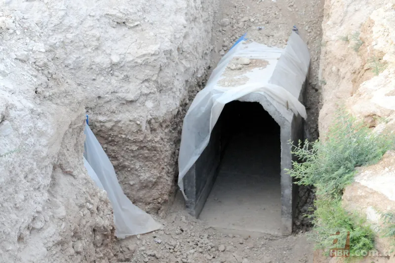 PKK/YPG’li teröristler Tel Abyad’ı köstebek yuvasına çevirmiş 3