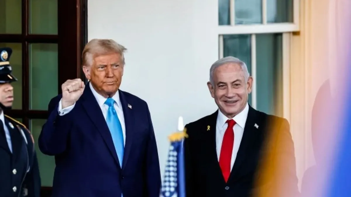 Kanlı görüşme sonrası Netanyahu'dan Trump'a övgüler! Skandal plana "devrimci" nitelemesi