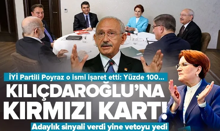 İYİ Parti’den Kılıçdaroğlu’na kırmızı kart!