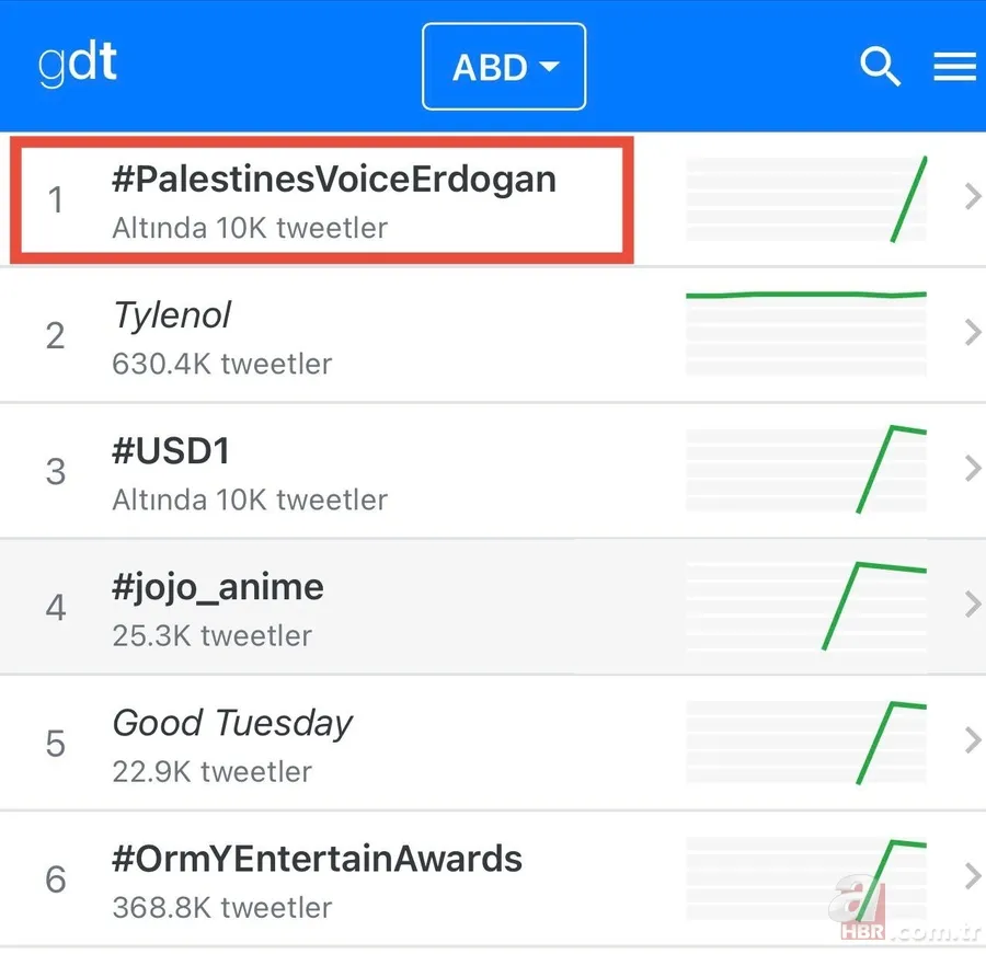 Küresel vicdanın sesi Erdoğan! #PalestinesVoiceErdogan etiketi dünyayı salladı 5
