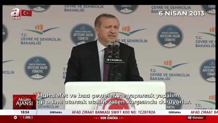 Başkan Erdoğan’ın ’kentsel dönüşüm’ çağrıları: Her fırsatta Bize yardımcı olun vurgusu yaptı