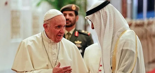 Tarihte bir ilk! Papa Birleşik Arap Emirlikleri’nin BAE başkenti Abu Dabi’de...