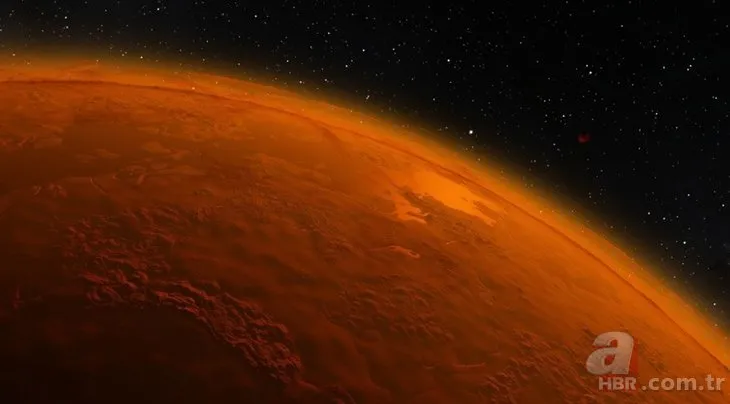 NASA paylaştı! Mars’taki görüntü hayrete düşürdü