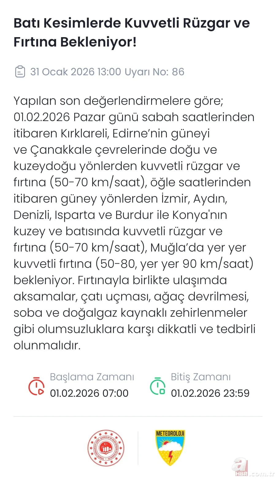 19 ilde sarı kodlu uyarı! Harita ikiye bölündü: İstanbul’a kış geri geliyor 5