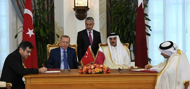 Türkiye ile Katar arasında 7 anlaşma! Erdoğan ve Al Sani'den kritik görüşme