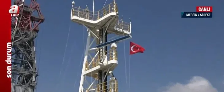 A Haber Abdülhamit Han sondaj gemisinde! Görev için hazır
