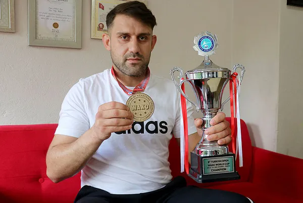 Kerküklü sporcu elde ettiği şampiyonluğu Başkan Erdoğan'a armağan etti - 2