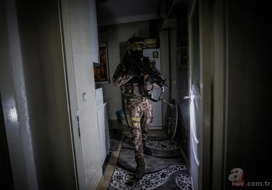 Ankara'da bin polisin katılımıyla narkotik uygulaması 2