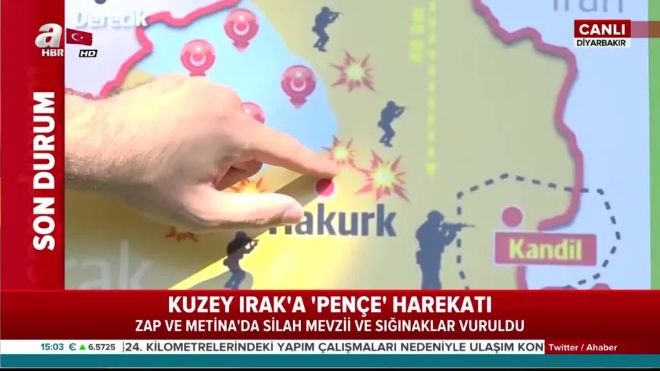 Tel Rıfat’ta 10 terörist öldürüldü |Video