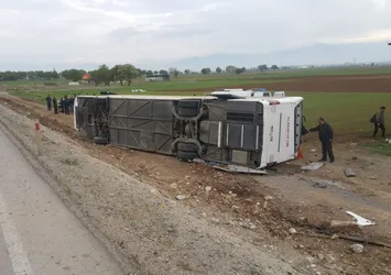 Denizli Acıpayam'da feci kaza!