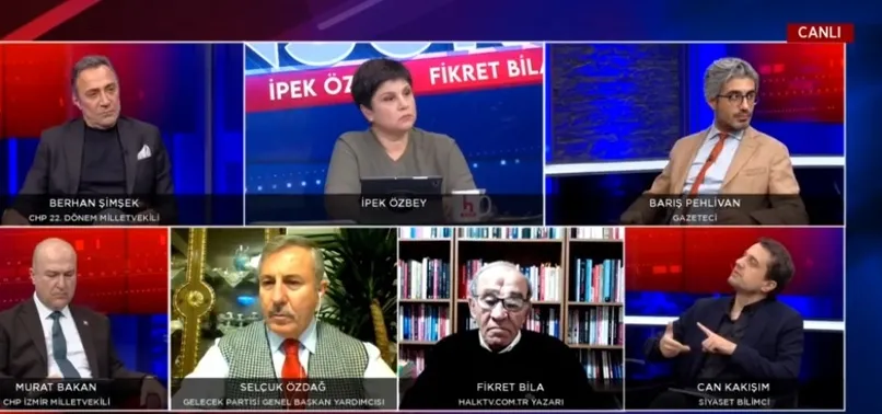 CHP'nin fonladığı Halk TV'de 6'lı masaya tepki! "Erdoğan istikrarlı şekilde oylarını artırıyor" dedi yüzler düştü
