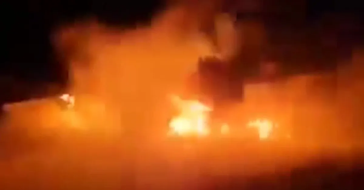 Katil İsrail Suriye'de Hizbullah'ı vurdu!