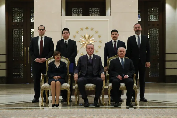 Ekvator Büyükelçisi Puma Puma, Erdoğan’a güven mektubu sundu