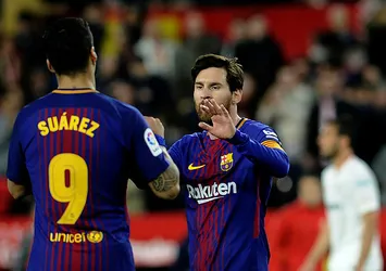 Messi, Barcelona'yı yenilgiden kurtardı