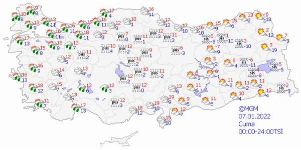 Ocak sağanakları başlıyor! Meteoroloji’den 4 bölgeye kritik uyarı! İşte 5 günlük hava durumu
