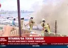 İstanbul tekne yangını!