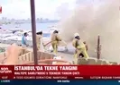 İstanbul tekne yangını!