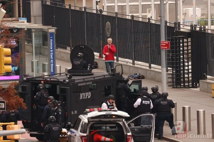 BM Genel Merkezi önünde polisi alarma geçiren olay!