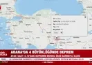 Adana’da 4 büyüklüğünde deprem