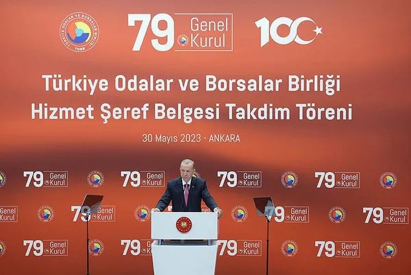 Başkan Erdoğan’dan TOBB 79. Genel Kurulu’nda önemli mesajlar: Millet kumar masasını devirdi