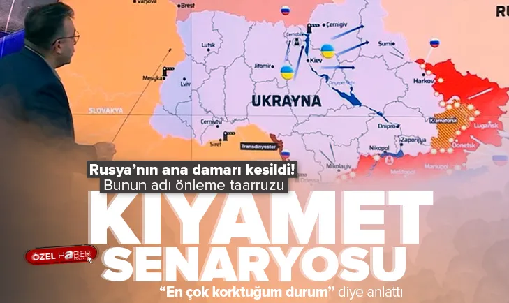 Kıyamet senaryosu! Rusyanın ana damarı kesildi