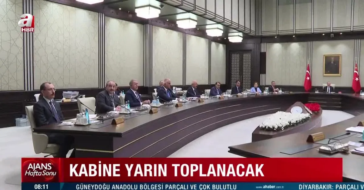 Kabine toplanıyor İşte gündemdeki konular