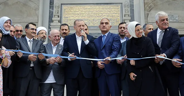 Başkan Recep Tayyip Erdoğan'dan Ayazma Camii'nin açılışında önemli açıklamalar - 5