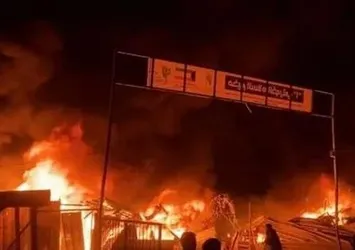 Katil İsrail Refah'ta bir çadır kenti daha vurdu! Çok sayıda ölü ve yaralı var