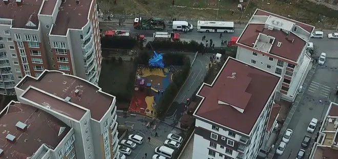 Şehit düşerken can kurtardılar! Çekmeköy’de helikopterin düştüğü noktada dikkat çeken görüntü
