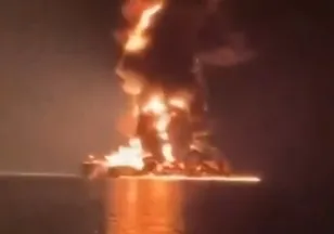 İran ordusu ABD tankerini böyle vurdu