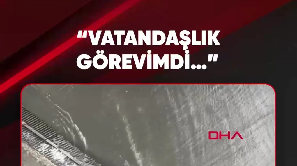 “VATANDAŞLIK GÖREVİMDİ…”