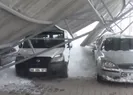 Kar sitenin çatısını çökertti