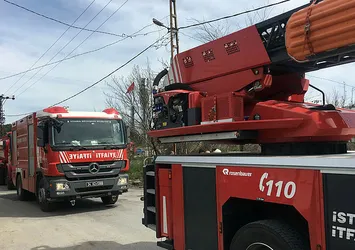 Gaziosmanpaşa'da İş Yeri Yangını