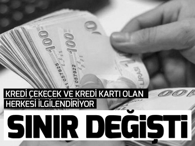 Kredi işlemleriyle ilgili yeni düzenleme