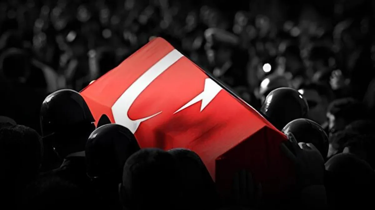 Tunceli'de şehit olan askerler için tören