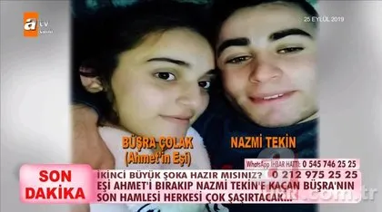 Esra Erol canlı yayınında tüm Türkiye’ye duyurdu! Eşini bırakıp başkasına kaçan Büşra neye uğradığını şaşırdı