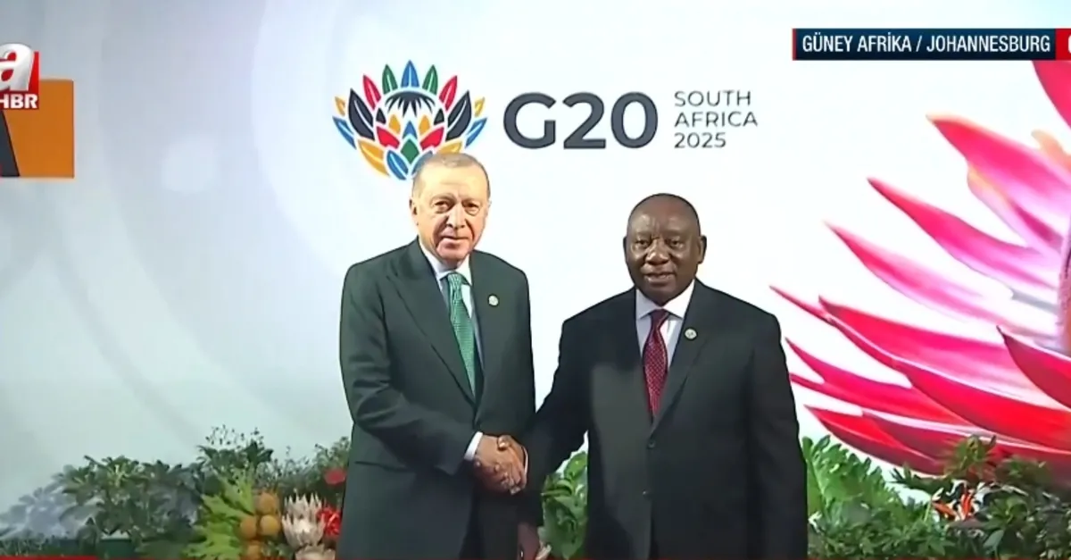 Başkan Erdoğan G20 liderler zirvesinde!