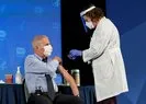 Dr. Fauci canlı yayında Kovid-19 aşısı yaptırdı