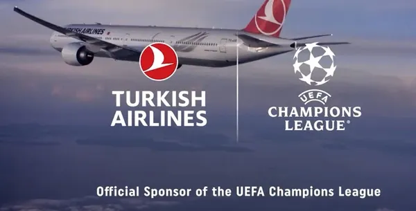Türk Hava Yolları, UEFA Şampiyonlar Ligi’nin resmi sponsoru oldu!