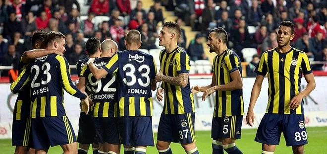 Fenerbahçe, Antalya’yı tek golle geçti