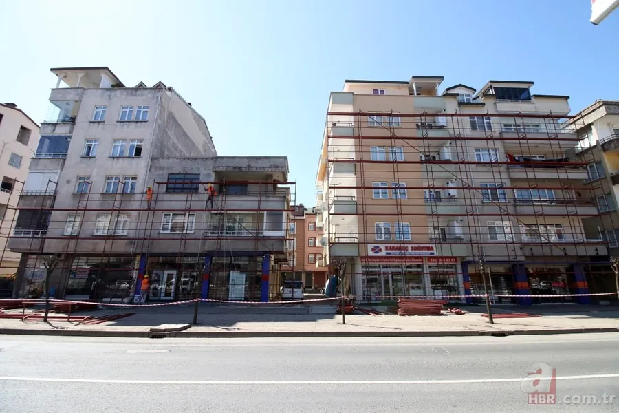 Karadeniz Sahil Yolu'ndaki binalara estetik görünüm kazandıracak proje 7