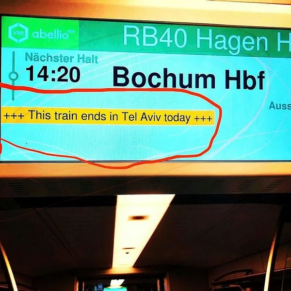 Almanya'da Tel Aviv krizi! Yolcular tepki gösterdi - 1