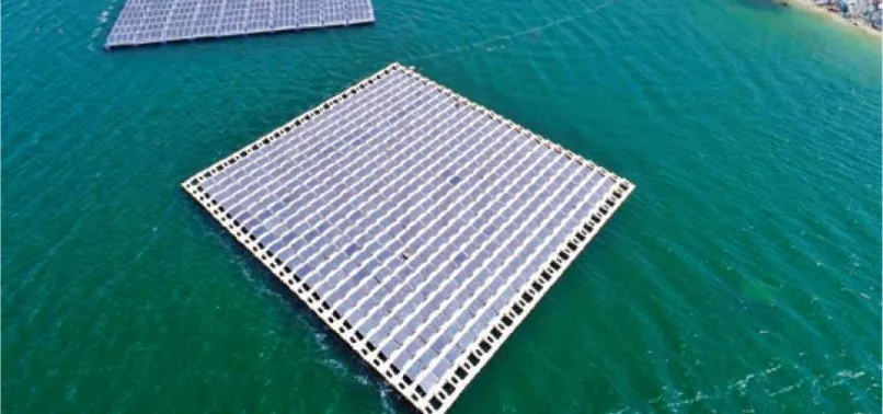 İşte Türkiye'nin ilk yüzer güneş santralı
